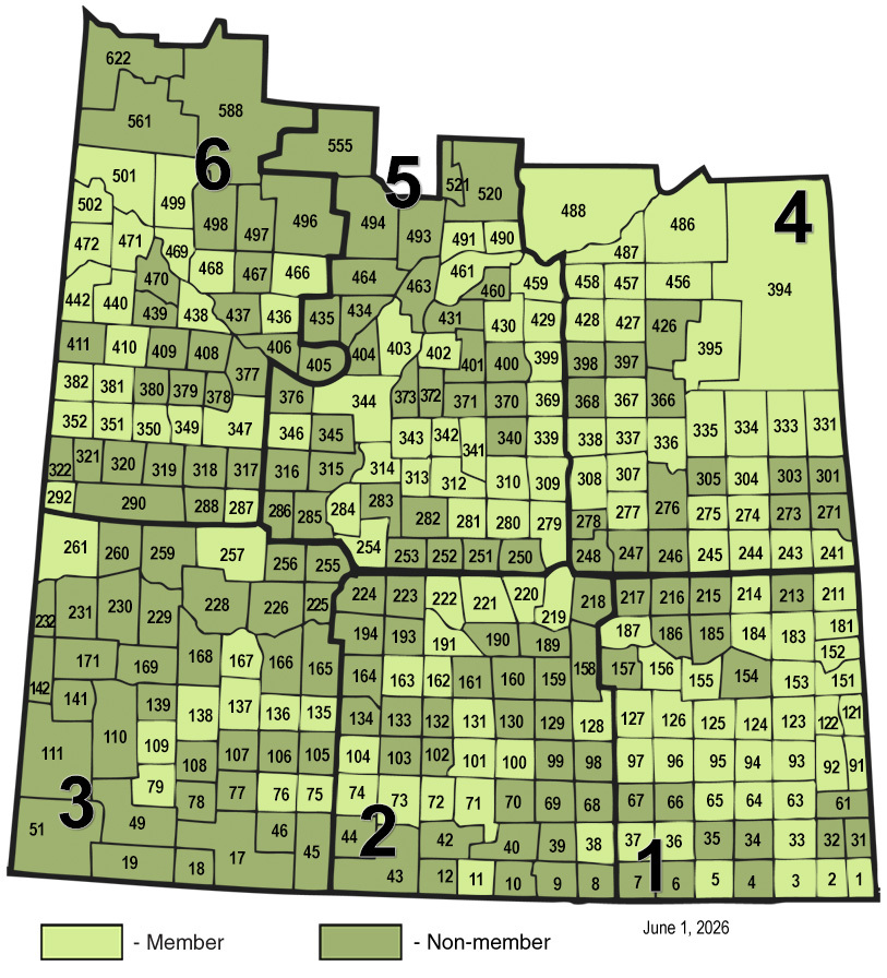 APAS Membership Map 2026